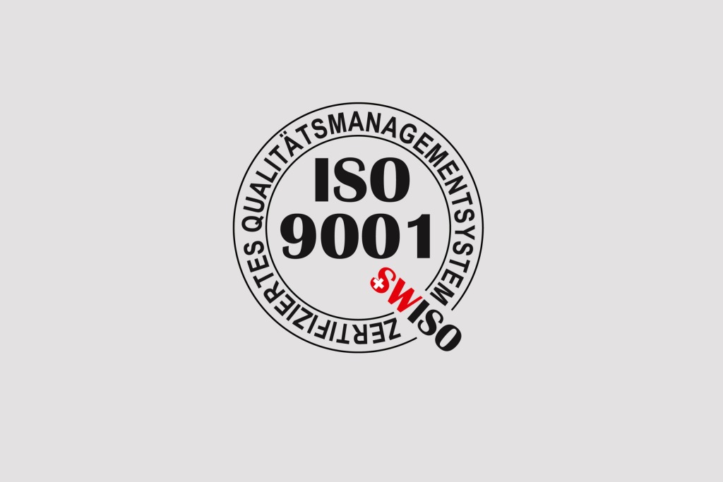 ISO certified swiss company